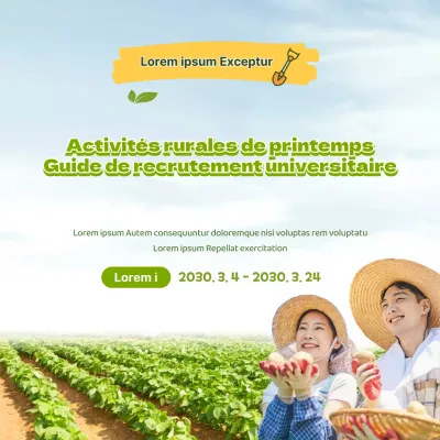 Recrutement de bénévoles pour les activités rurales de l'université naturelle en chartreuse