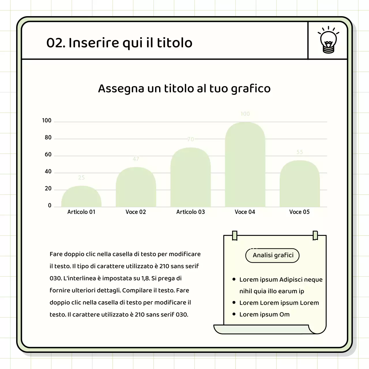 Kit di presentazione di base in giallo e chartreuse