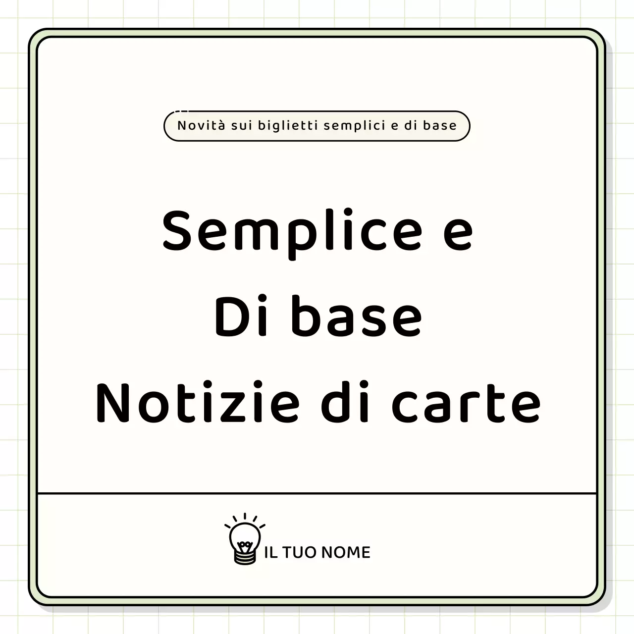 Kit di presentazione di base in giallo e chartreuse