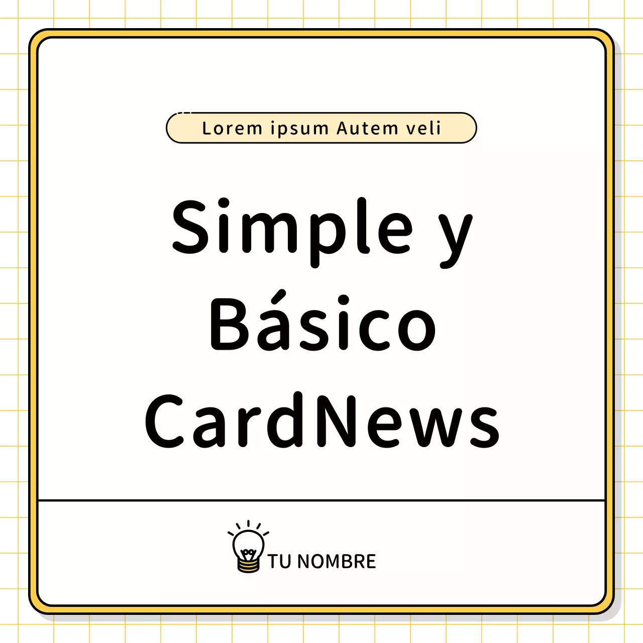 Kit básico de presentación en amarillo y chartreuse