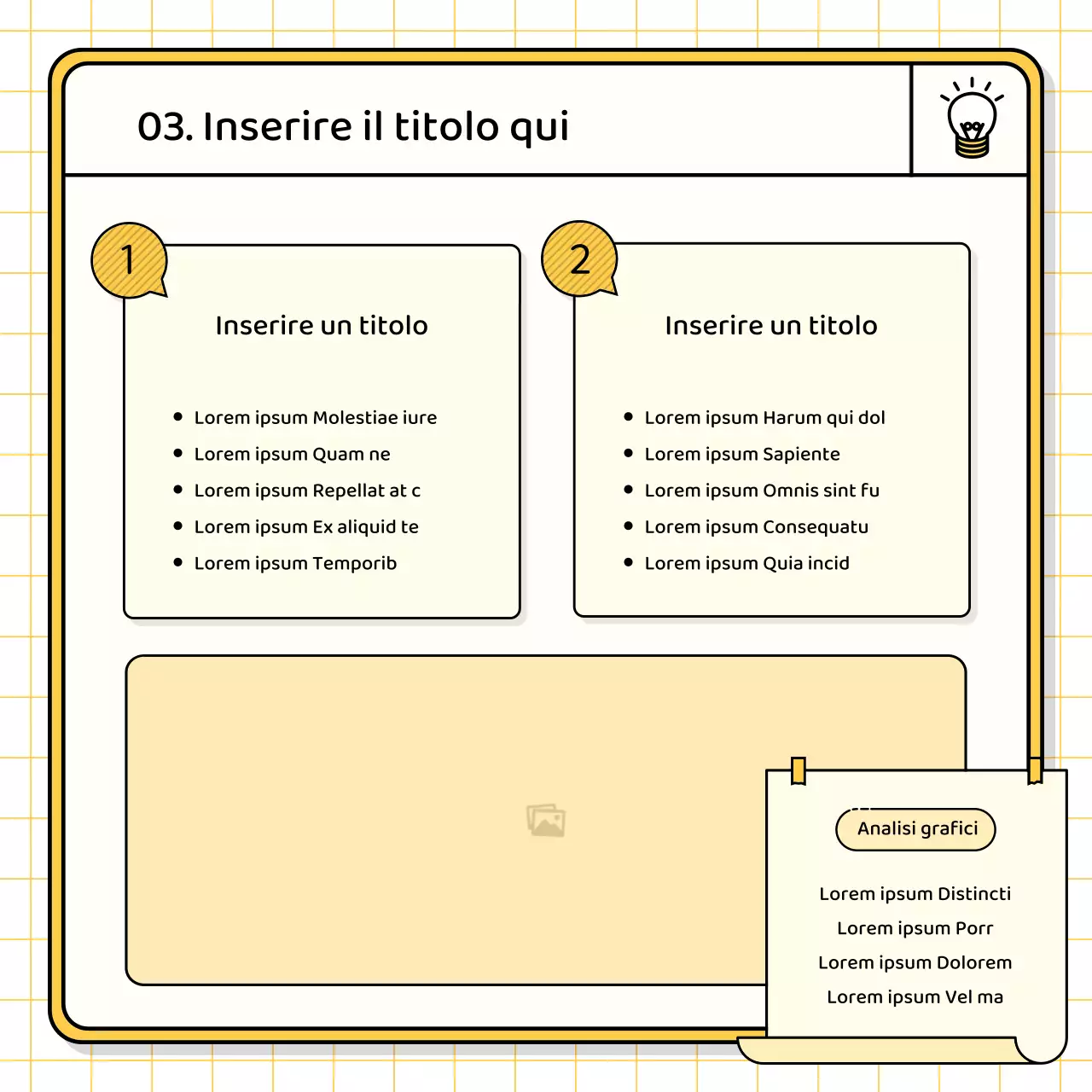 Kit di presentazione di base in giallo e chartreuse