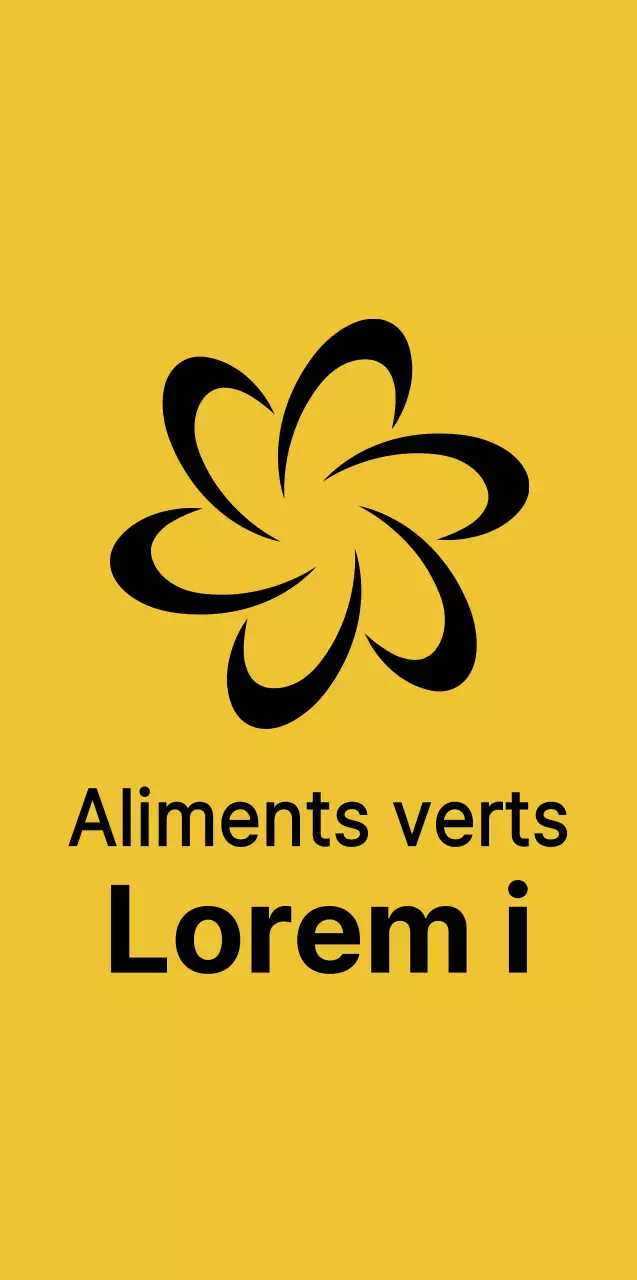 Logo simple et épuré du symbole de la coopérative, en jaune et noir, à des fins promotionnelles et publicitaires.