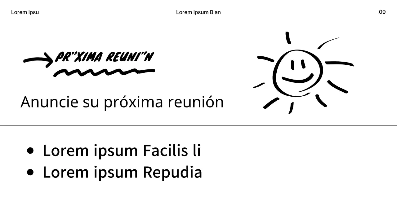 Minutos de estudio en blanco y negro con un concepto de garabato