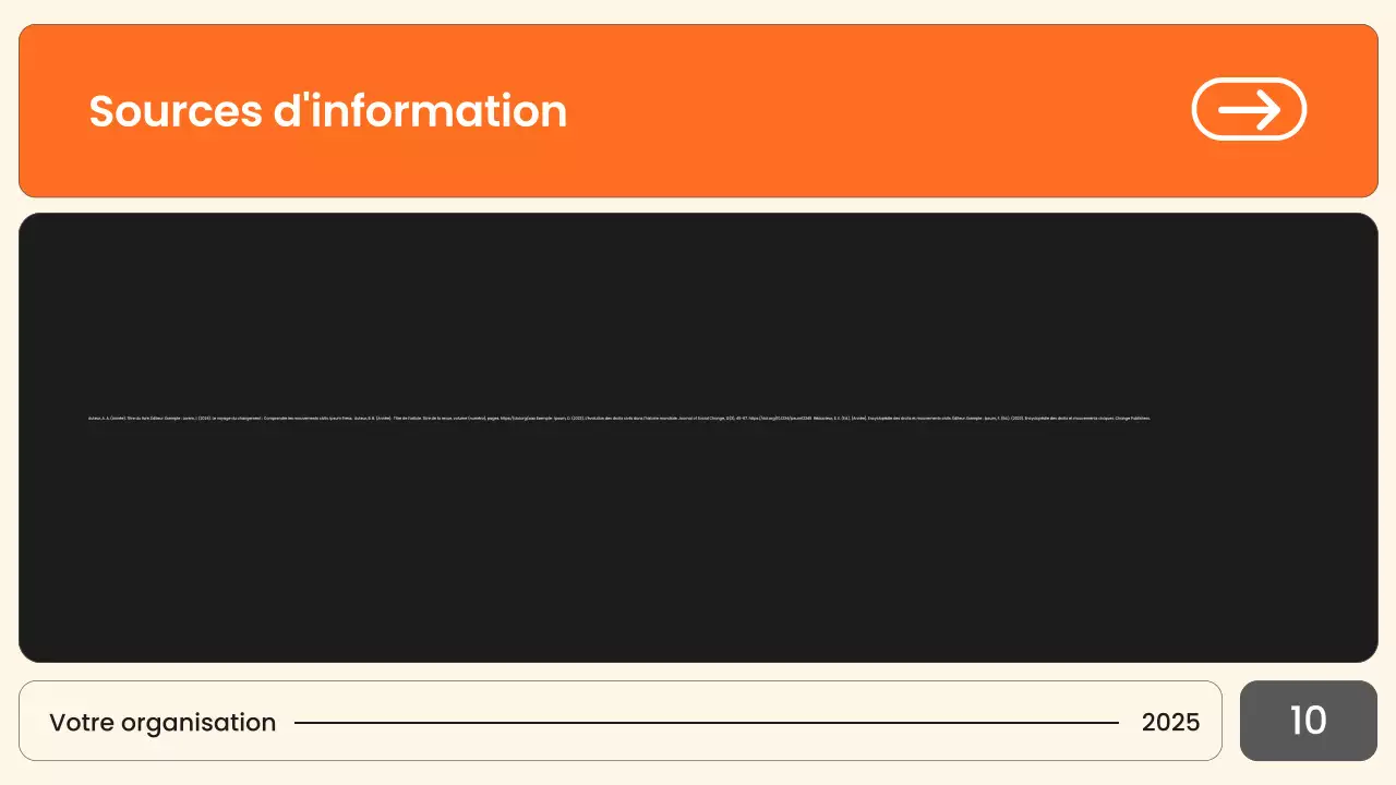 Présentation de l'annonce civile moderne d'Orange