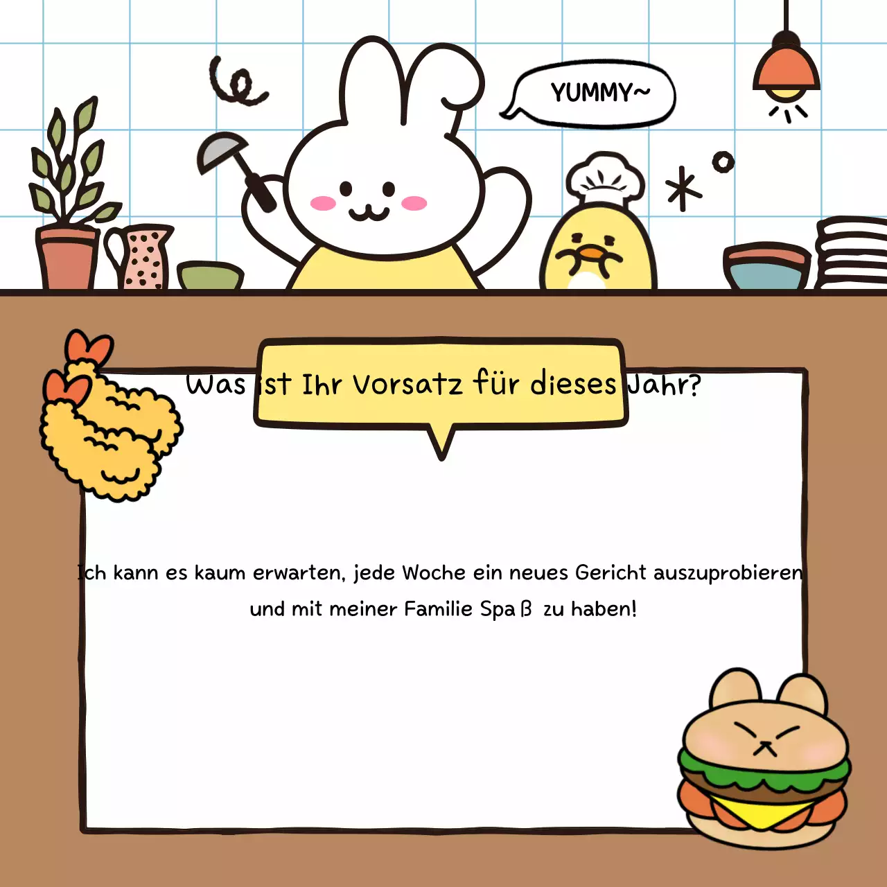 Orangefarbener Jubel für das neue Jahr