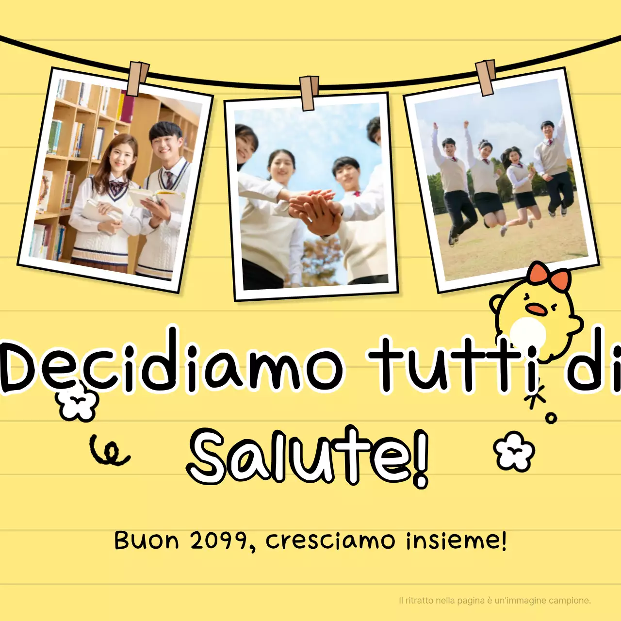 Allegria arancione per il nuovo anno