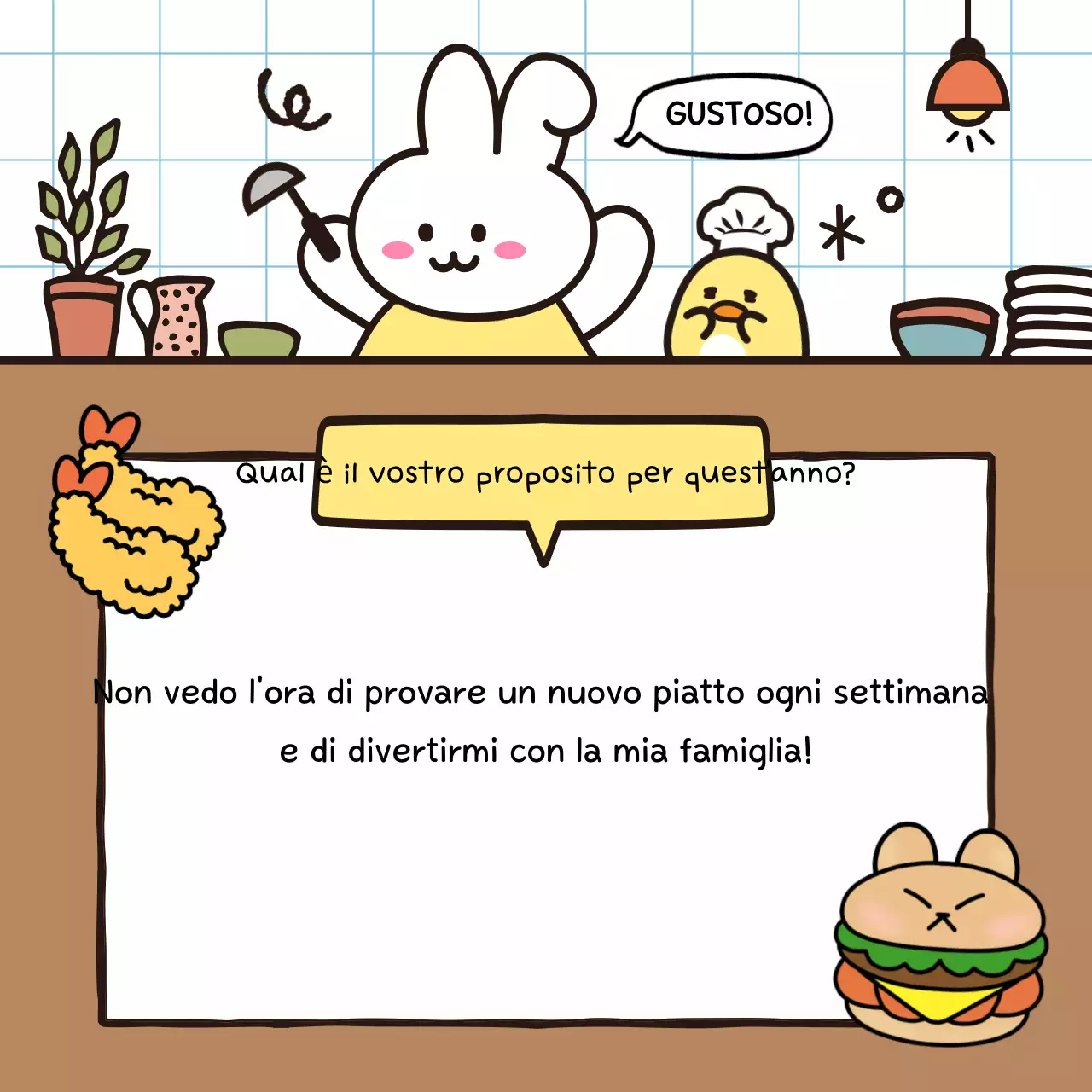 Allegria arancione per il nuovo anno