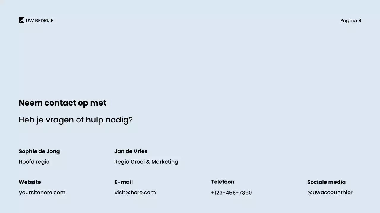 Grijs minimalistisch productcatalogusdocument