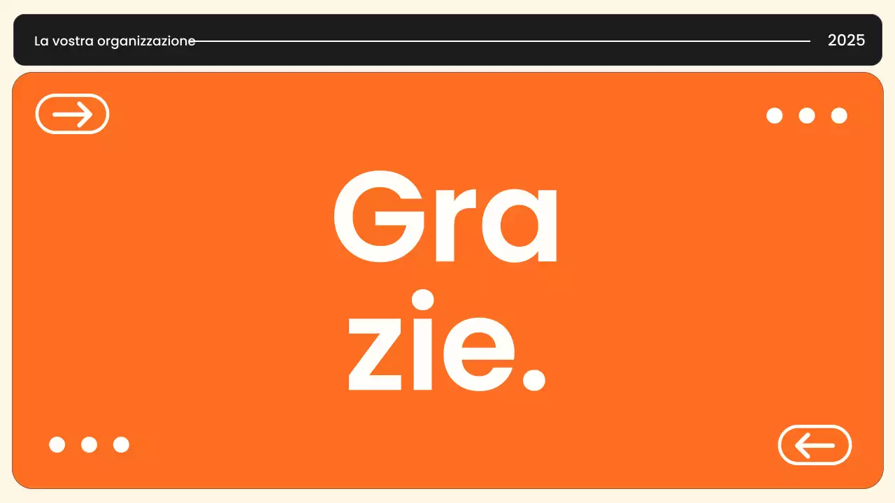 Presentazione del bando civile moderno di Orange