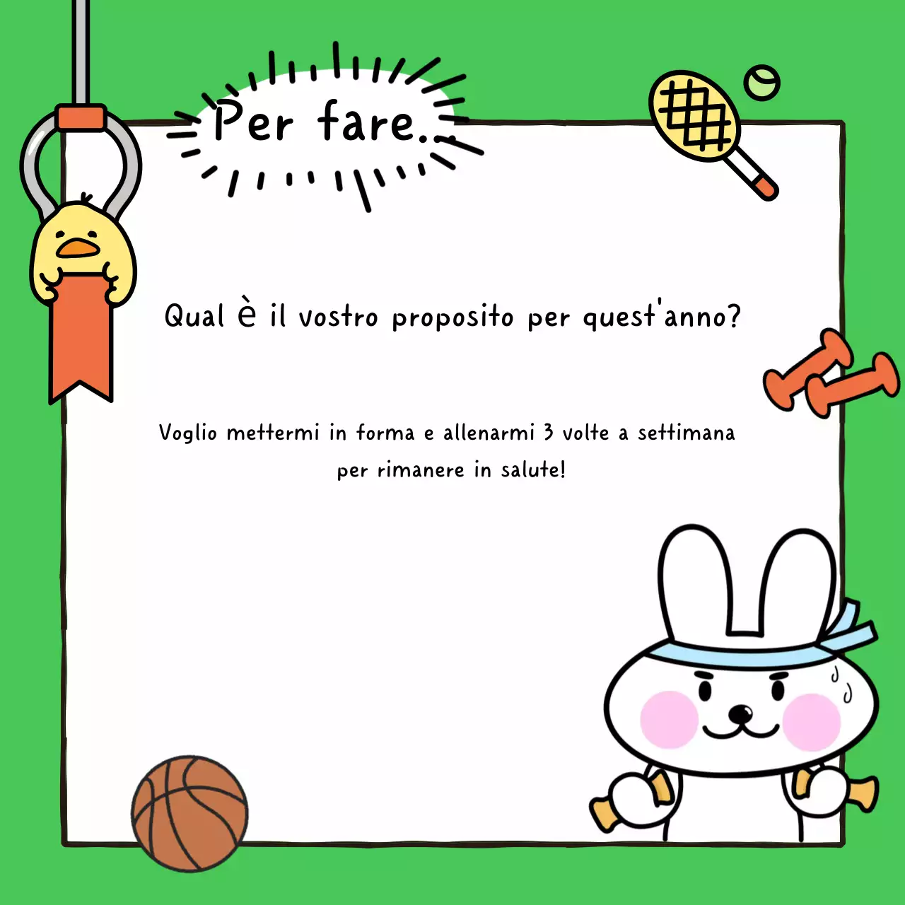 Allegria arancione per il nuovo anno