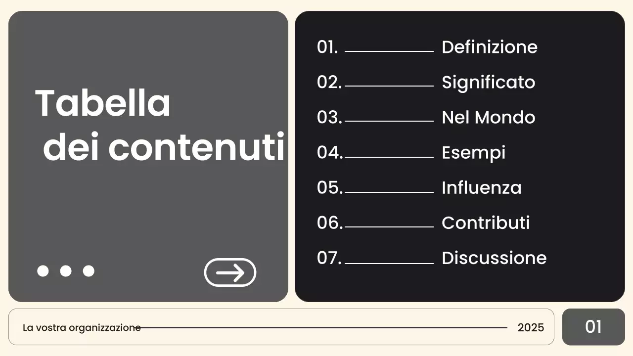 Presentazione del bando civile moderno di Orange
