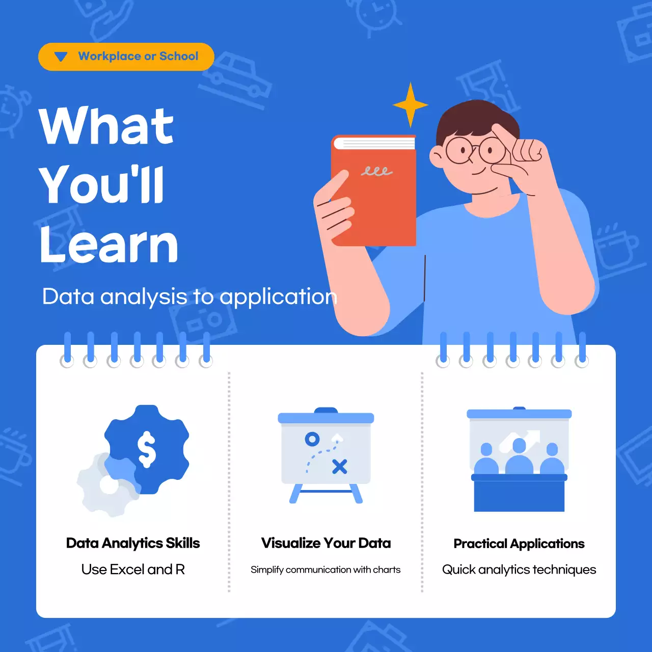 Blue Modern Trainee Recruitment