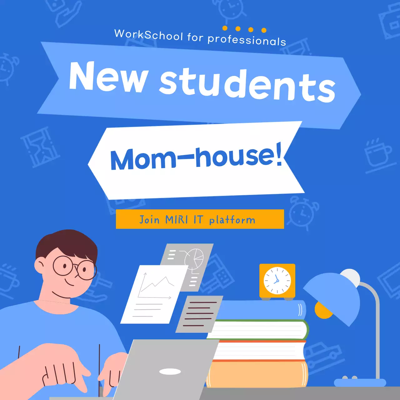 Blue Modern Trainee Recruitment