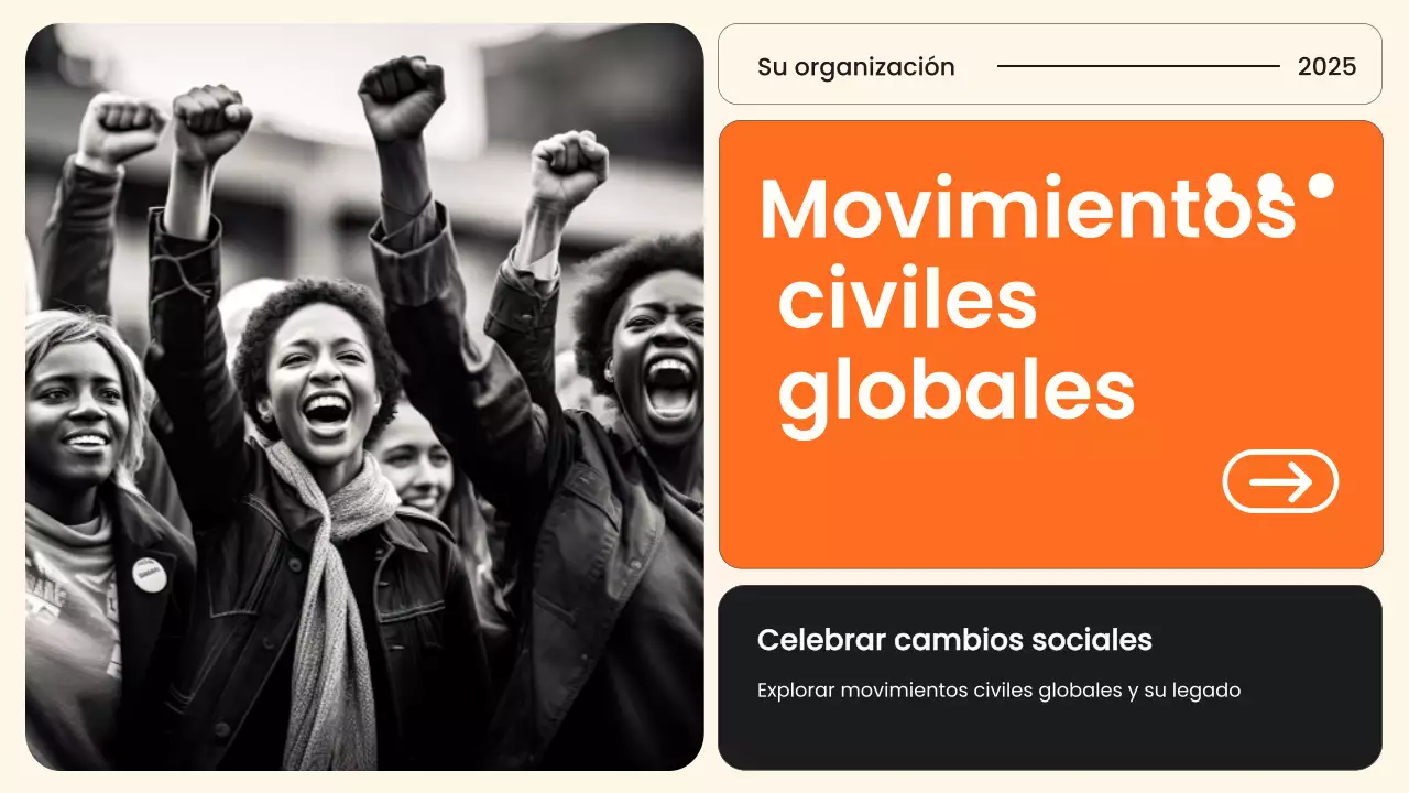 Presentación del Anuncio Civil Moderno de Orange