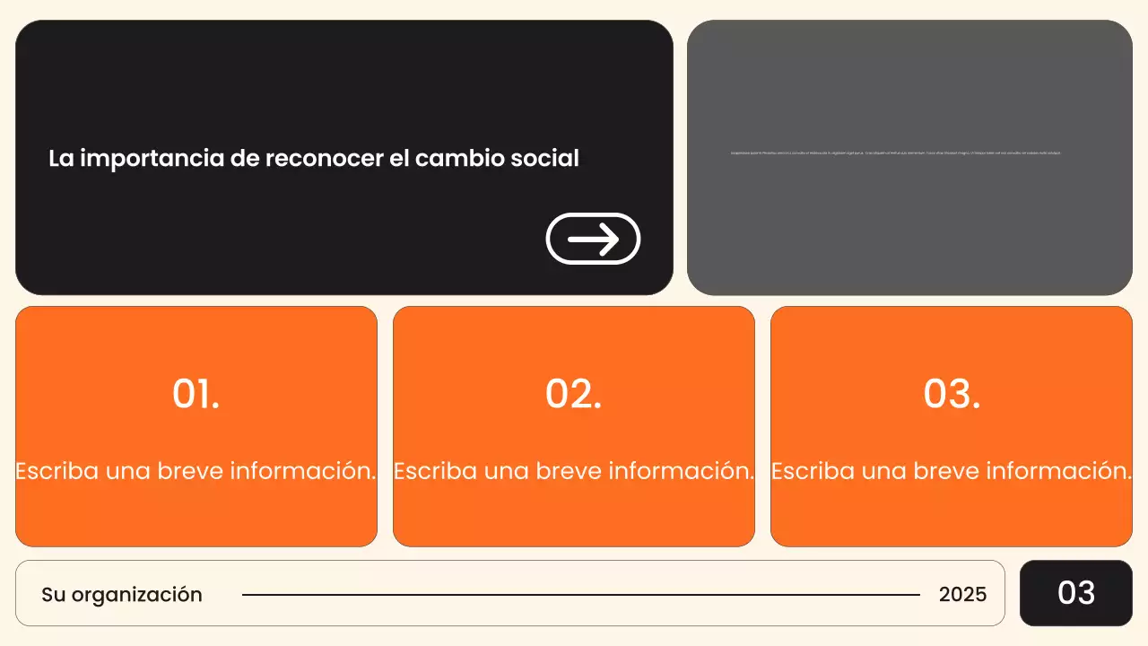 Presentación del Anuncio Civil Moderno de Orange