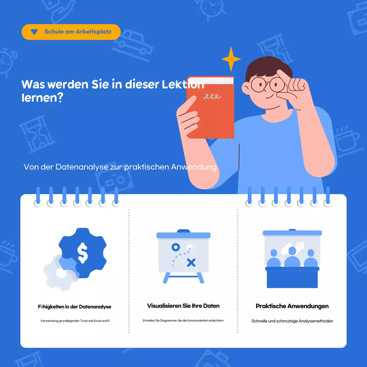 Blue Modern Trainee Recruitment