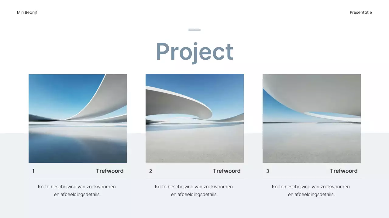 Eenvoudig ondernemingsplan in lichtblauw