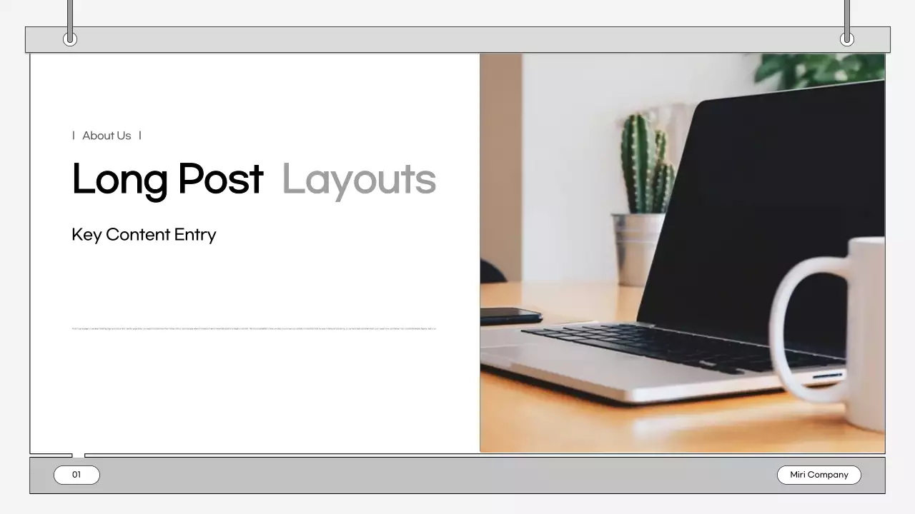 A gray, simple business plan