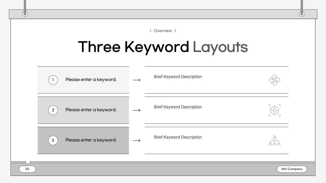 A gray, simple business plan