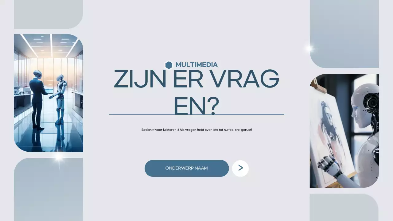 grijs modern academisch presentatie sjabloon