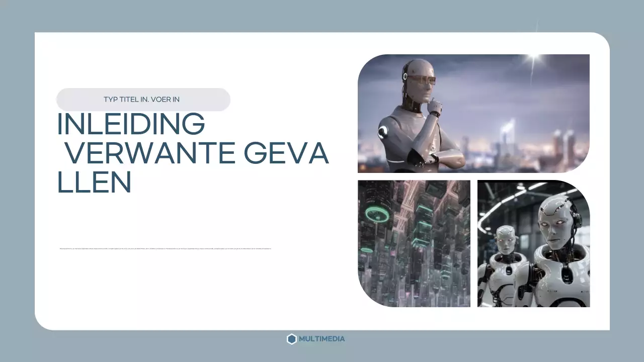 grijs modern academisch presentatie sjabloon