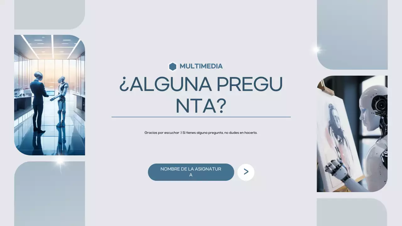 gris plantilla de presentación académica moderna