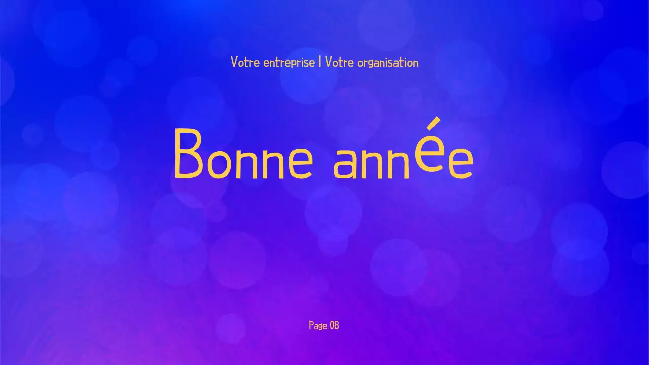 carte de nouvel an moderne marine