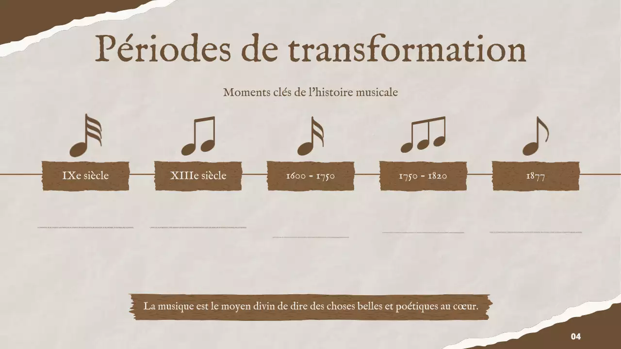 Brown Vintage Music History