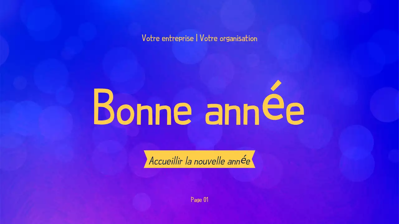 carte de nouvel an moderne marine