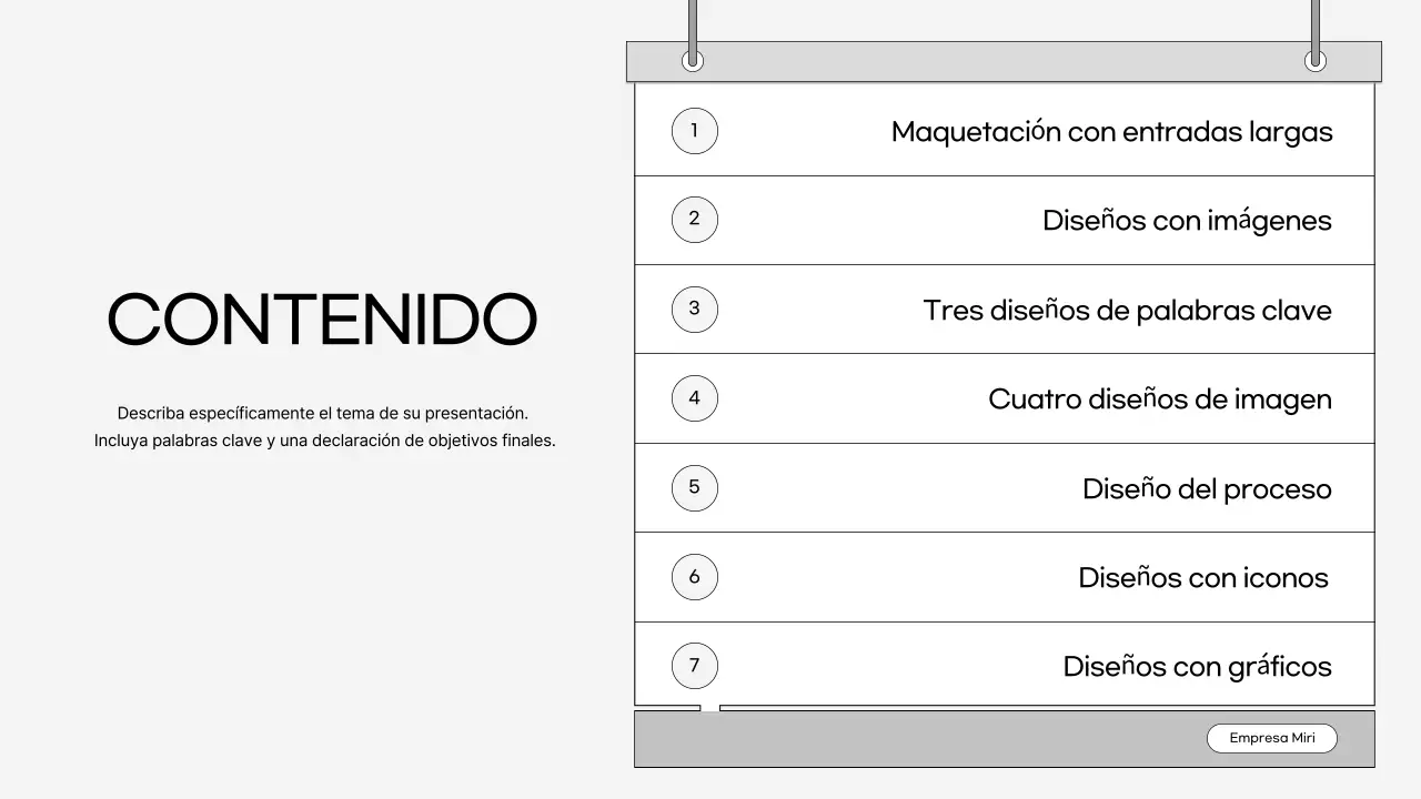 Un plan de negocio sencillo y gris