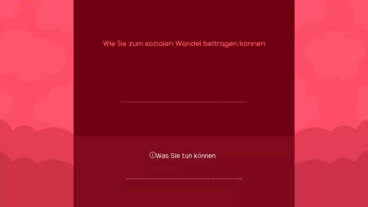 red modern activism Ankündigung