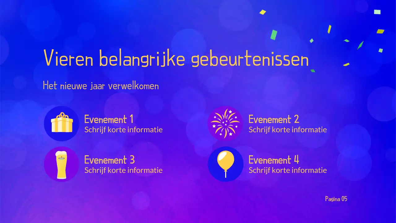 marine moderne nieuwjaarskaart