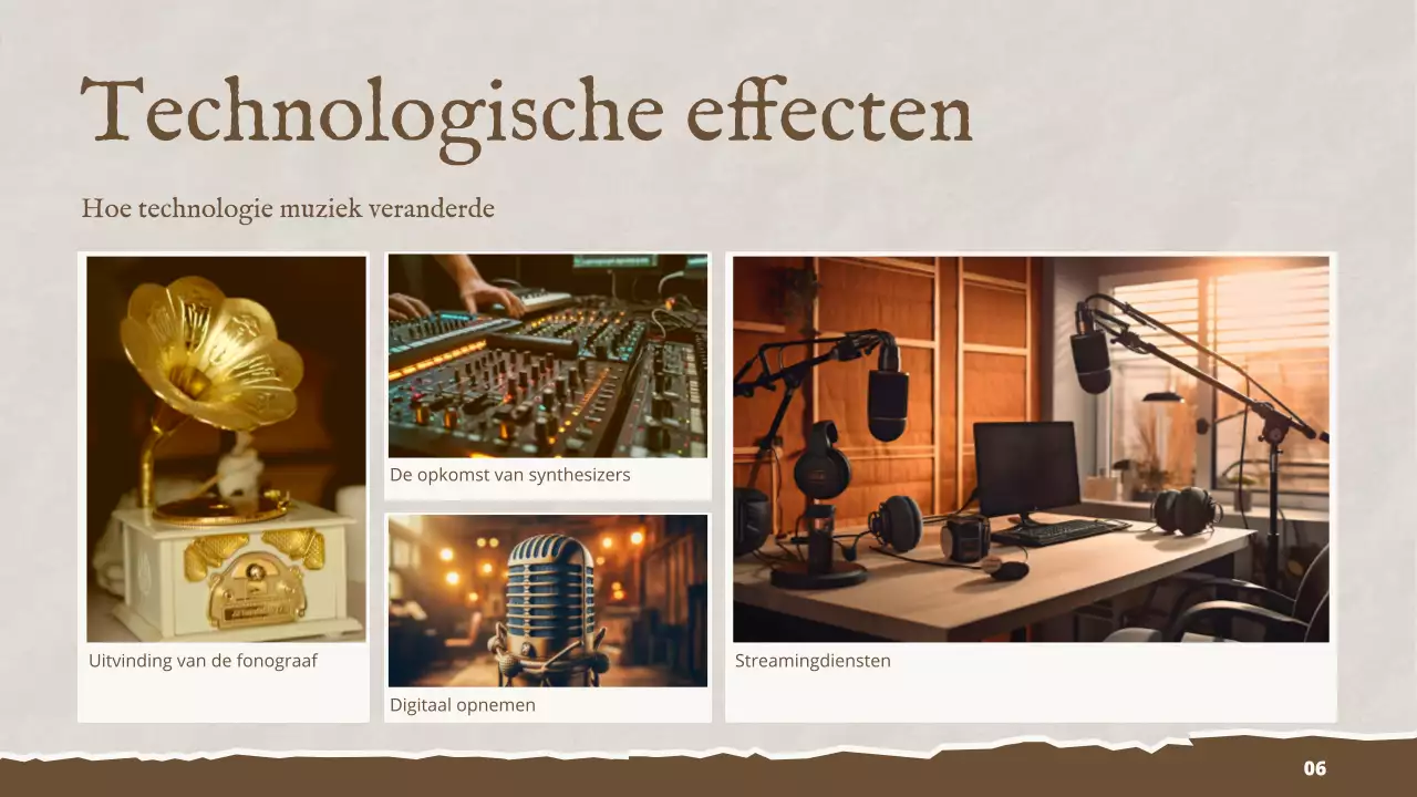 Bruine muziekgeschiedenis