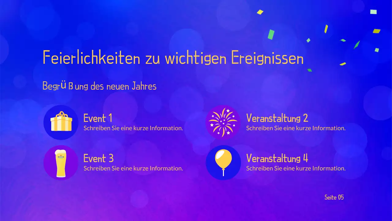 marine moderne neujahrskarte