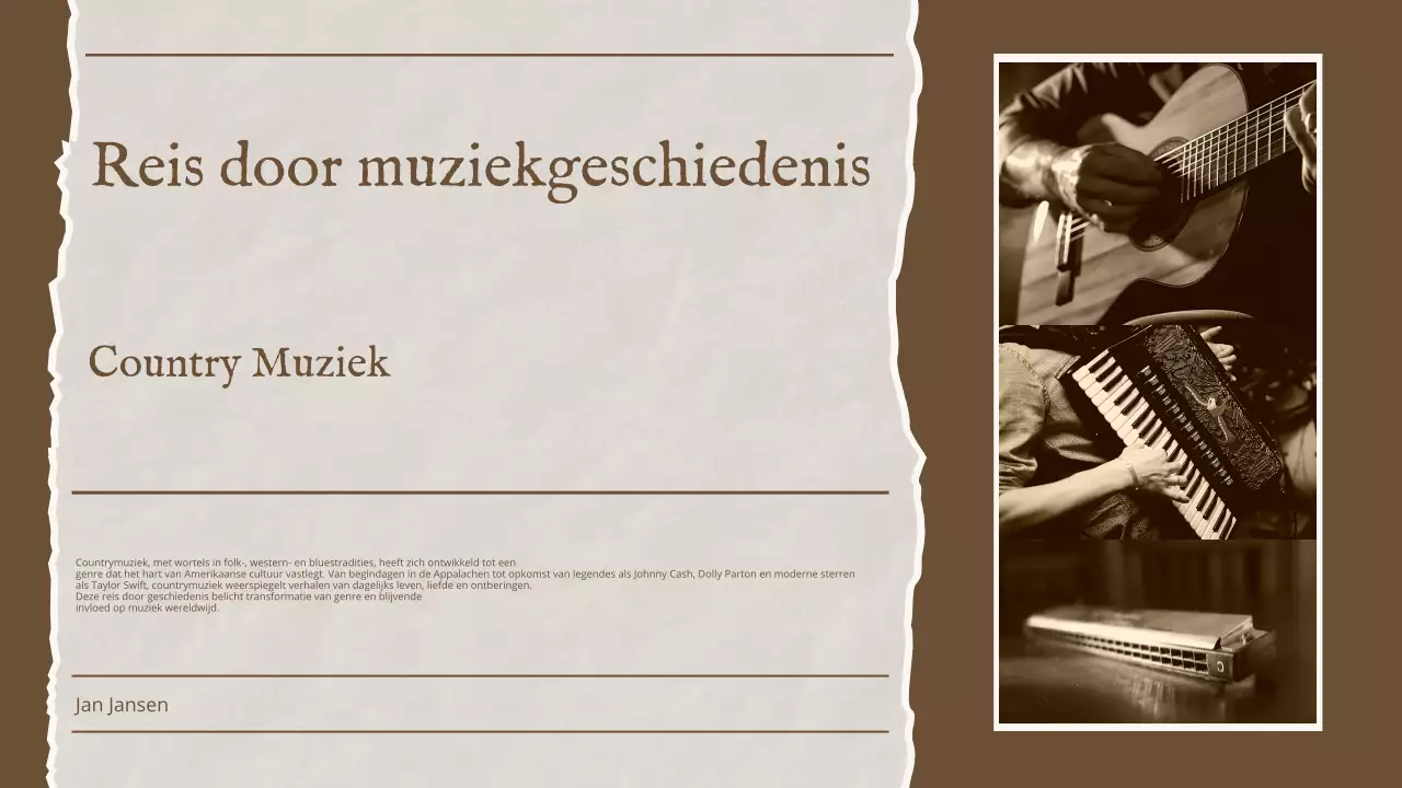 Bruine muziekgeschiedenis