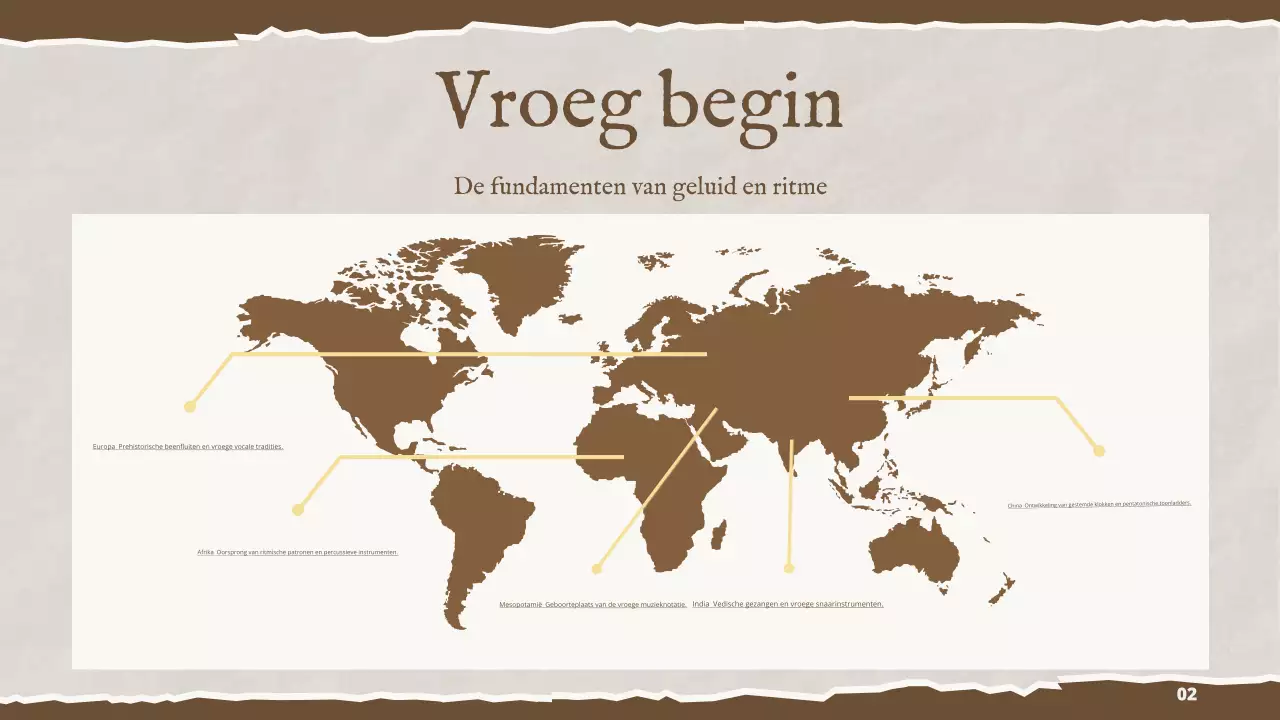 Bruine muziekgeschiedenis