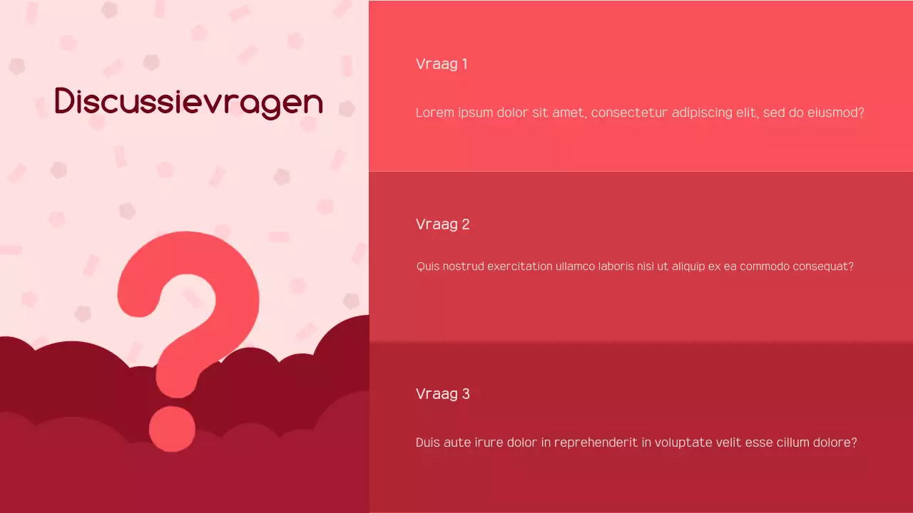 rood modern activisme aankondiging