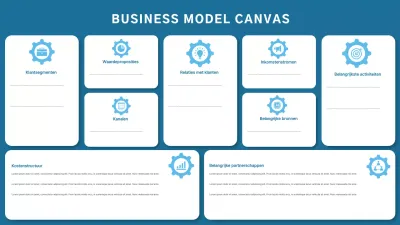 blauw modern business plan layout
