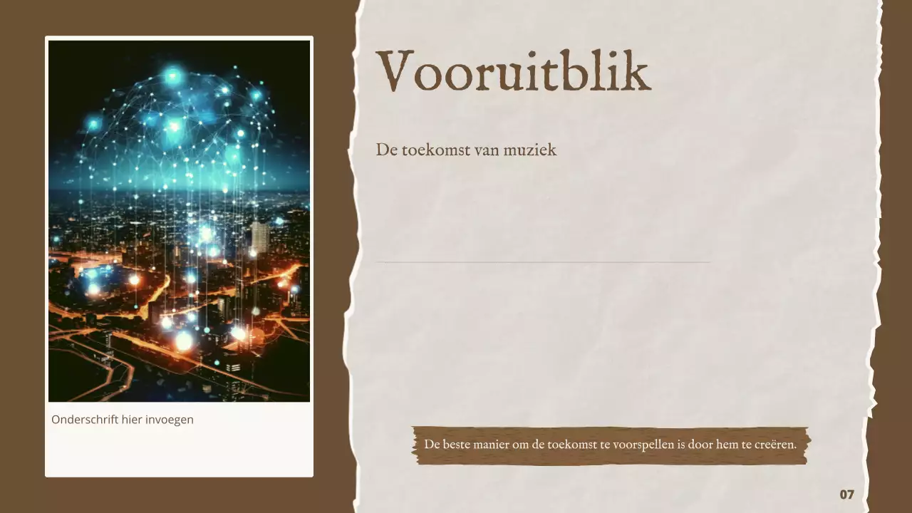 Bruine muziekgeschiedenis