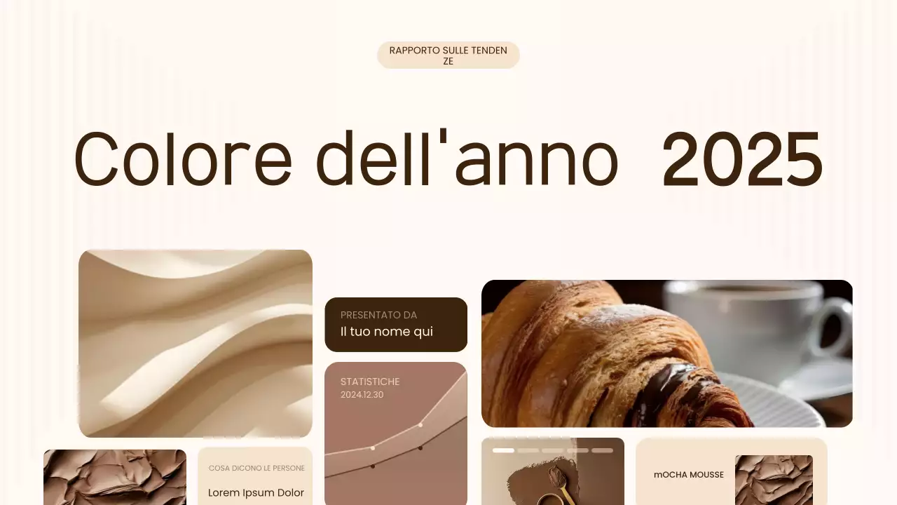 documento di tendenza moderno beige