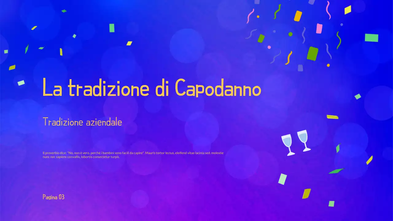 biglietto di capodanno moderno in stile navy