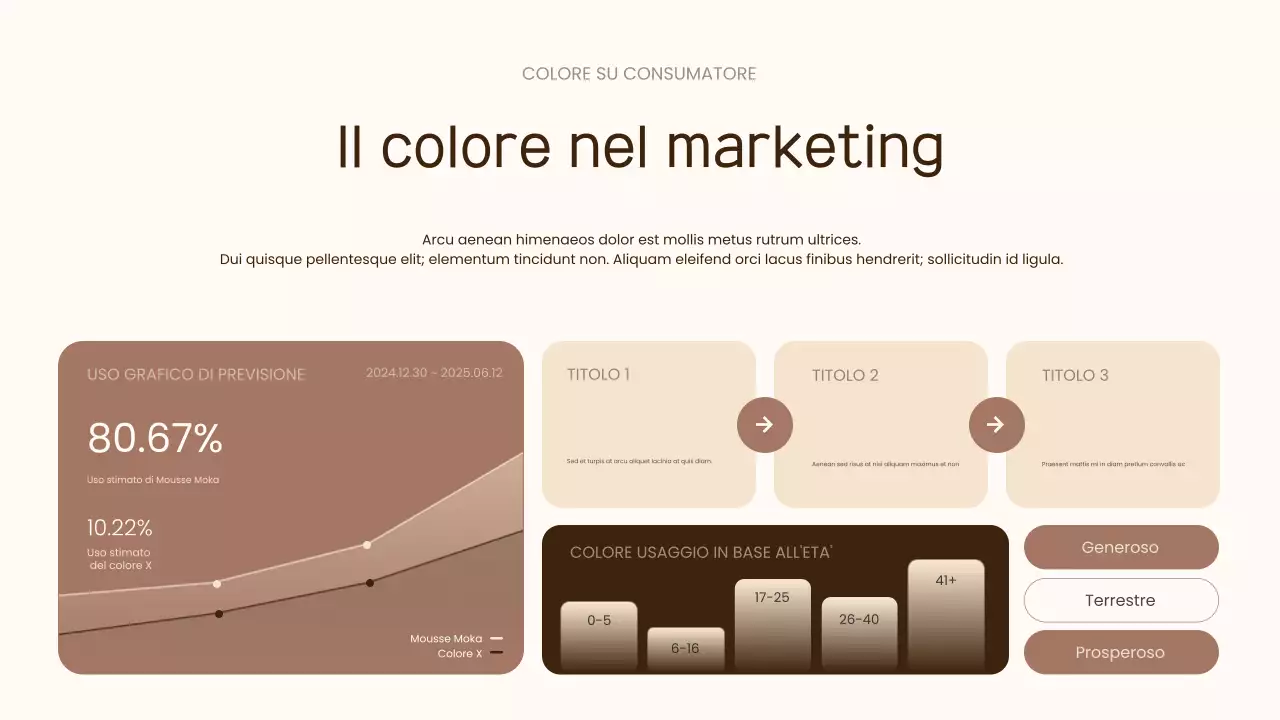 documento di tendenza moderno beige