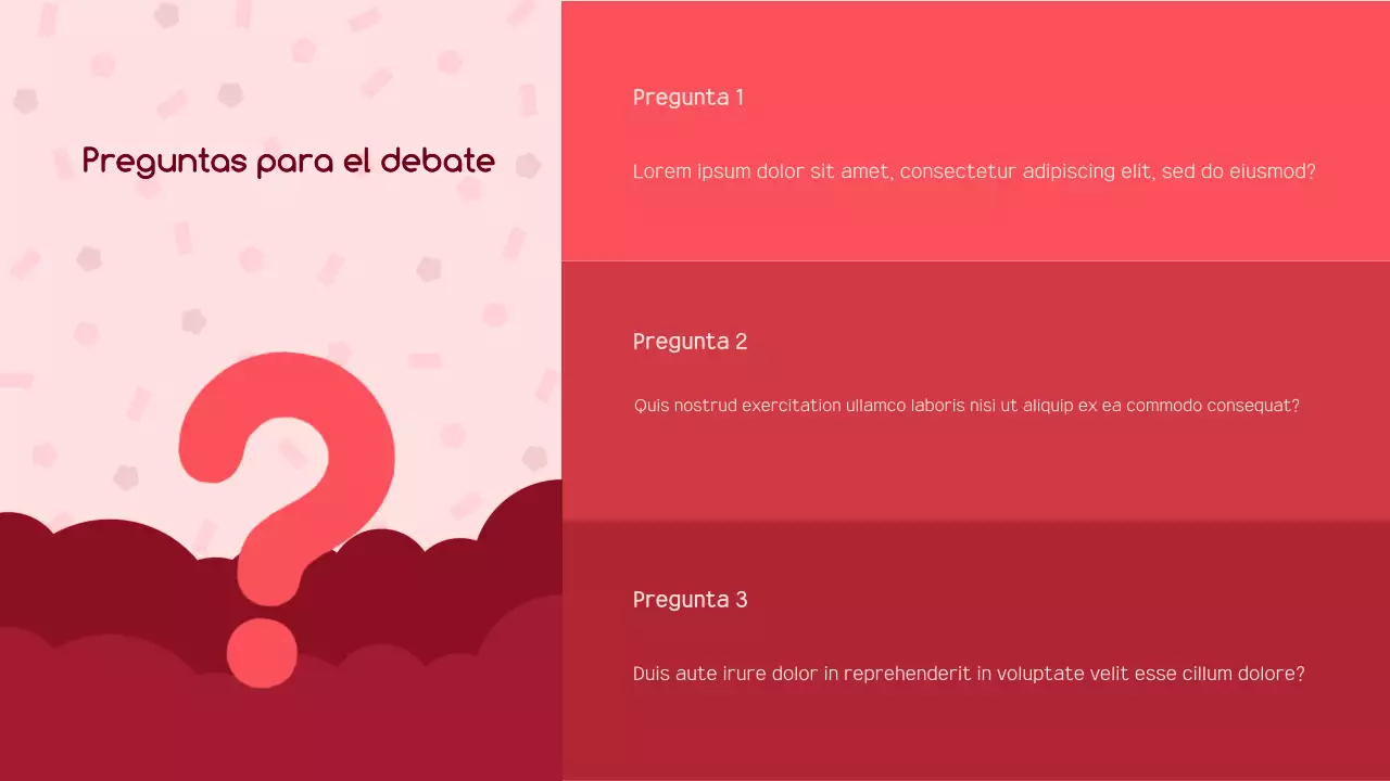 anuncio de activismo moderno rojo