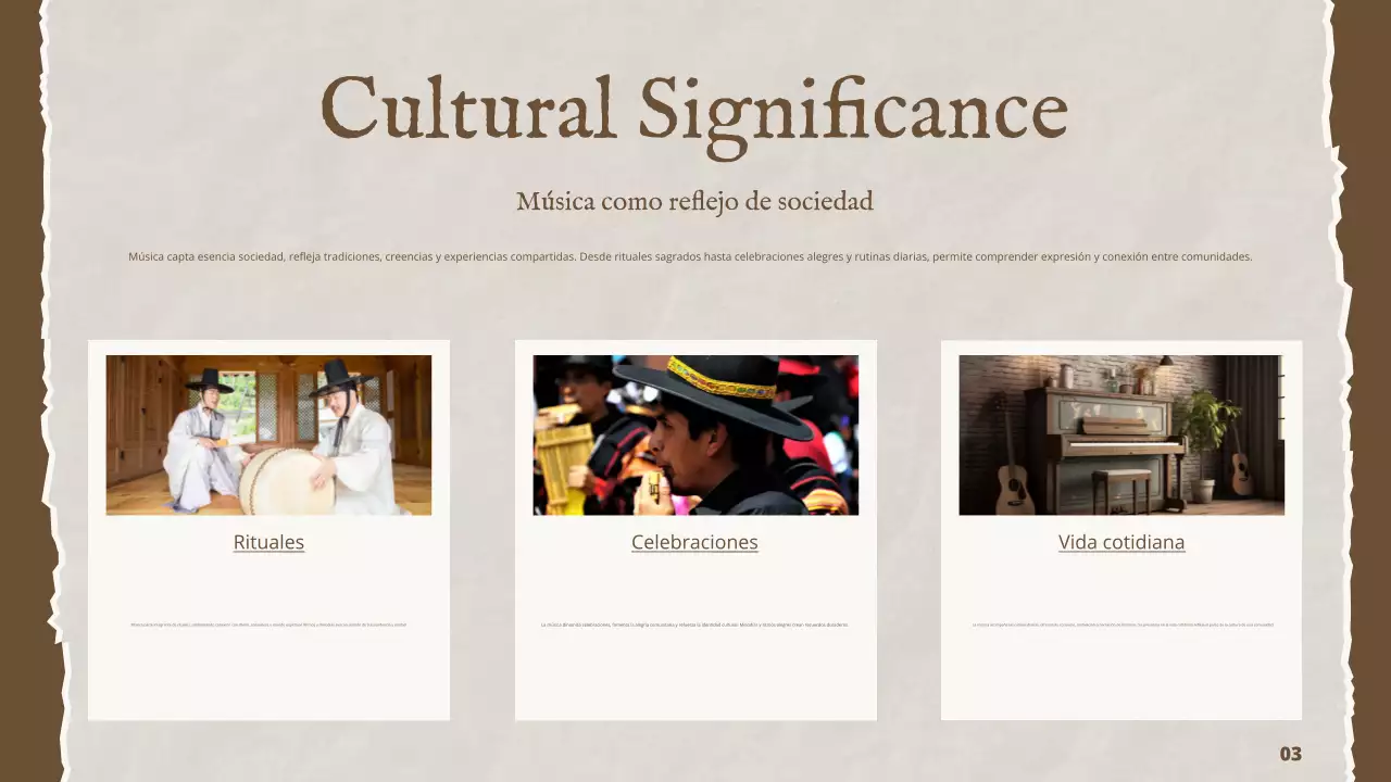 Brown Vintage Music Historia