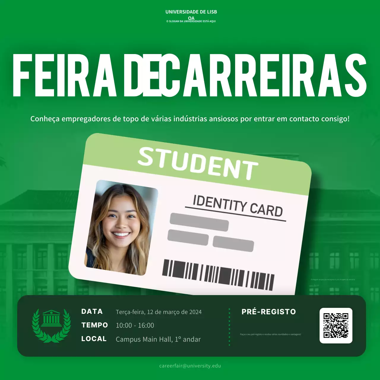 evento sobre a carreira moderna e ecológica