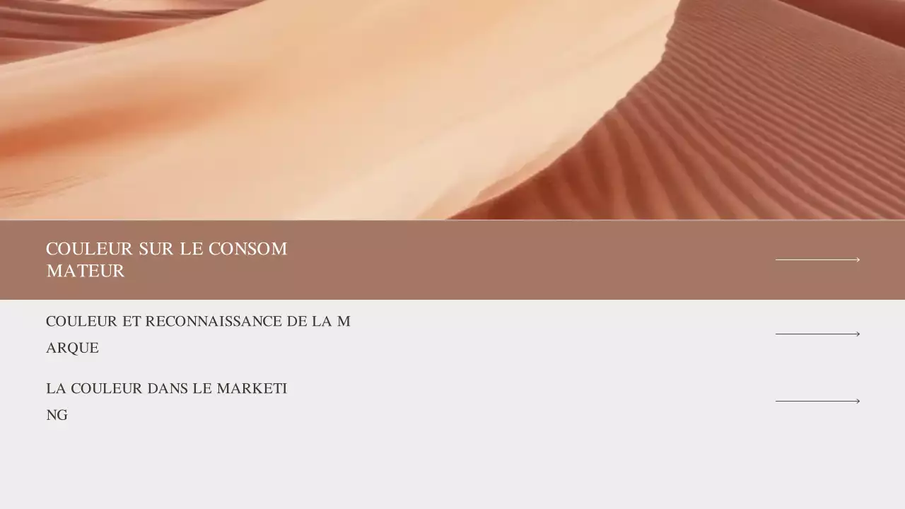 annonce de couleur beige moderne