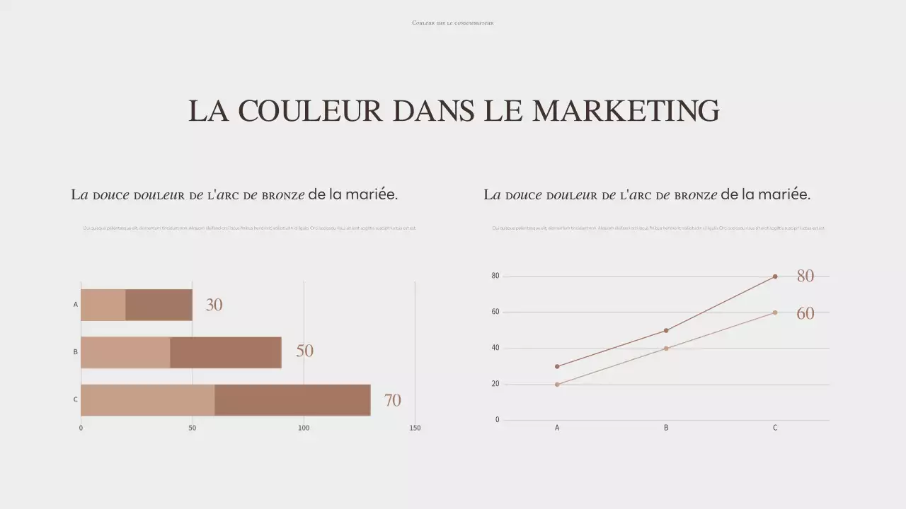 annonce de couleur beige moderne