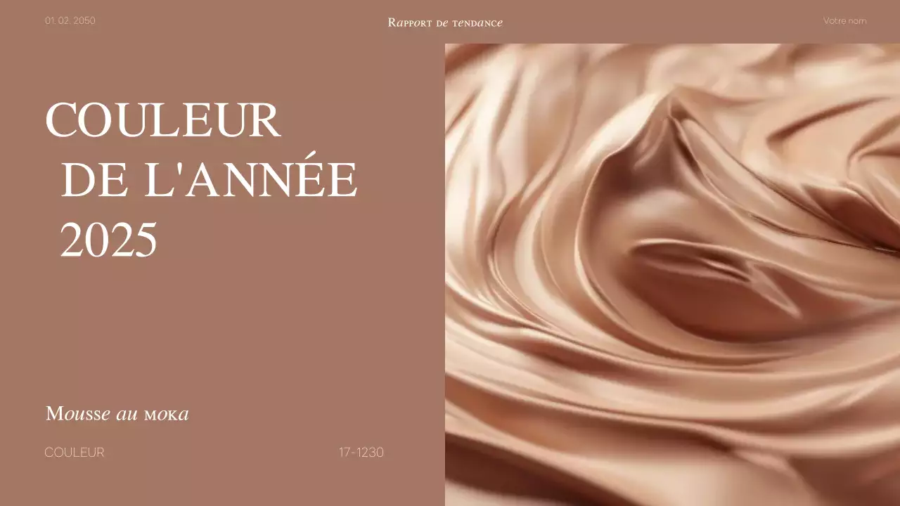 annonce de couleur beige moderne