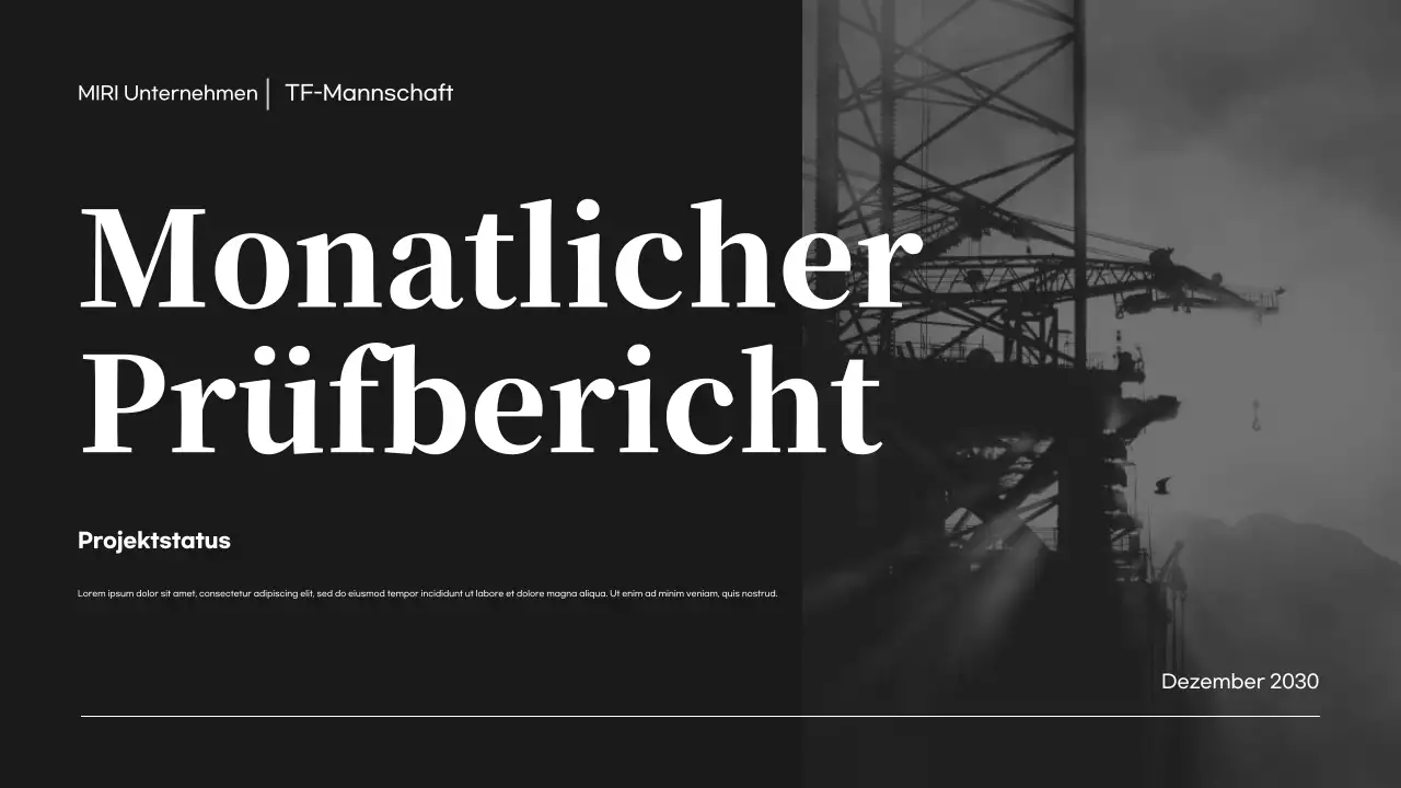 Black Modern Business Report