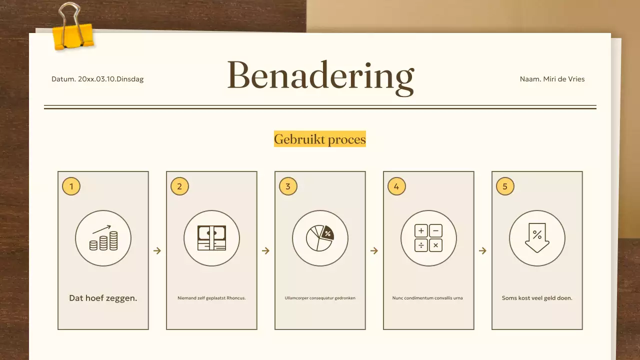 beige klassiek academisch document